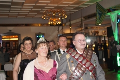 Einmarsch des Königspaares auf dem Ball 2018